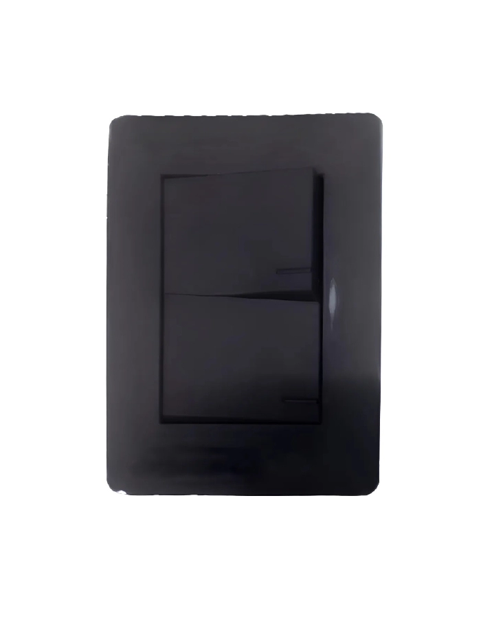 Llave 2 puntos medio teclon Richi BIO armada negro